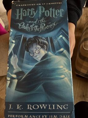 Harry Potter Cassette Audiobook Order of the Phoenix